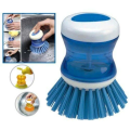 Kitchen Dispense Soap Water Dish Cleaning Brush Creative Washing Home Kitchen. 