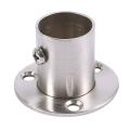 JAERBEE 2X Closet Wardrobe 22mm Dia Pipe Hanging Rail Rod End Support Bracket.