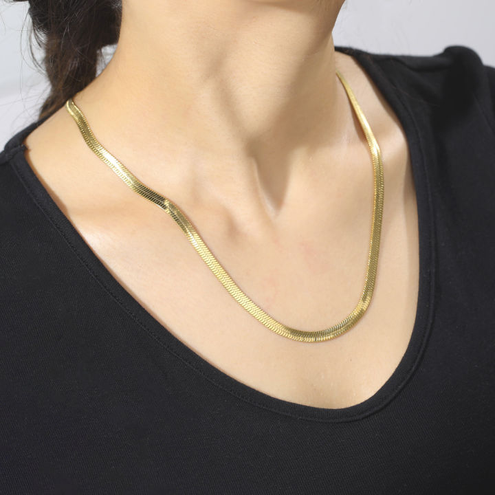 Women's%20Stylish%20Simple%20Snake%20Necklace%20Fashion%20Jewelry%20Accessory%20-%20Image%202