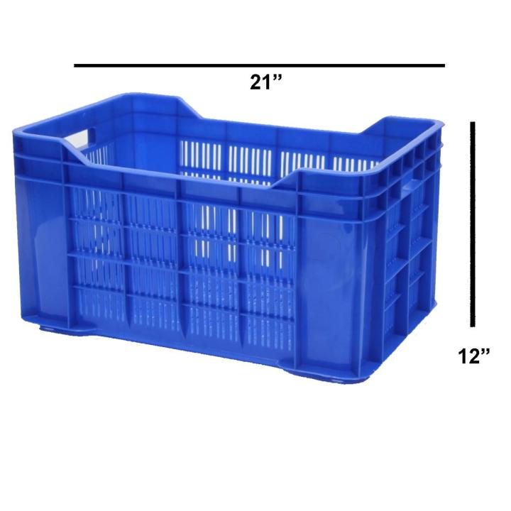 Plastic Crates 3pcs