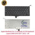 Laptop Keyboard For Apple A1278 UK MacBook Pro 13 MC700 MC724 MB990 MB991 MD101 MD102 Series. 