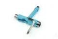 T Type Skate Scooter Skateboard Tools Kick Scooter Mini L Wrench Set(Blue). 