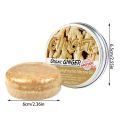 Ginger Shampoo Soap Ginger Hair Regrowth Shampoo Bar Anti-Hair Loss Natural Ginger Shampoo Soap For All Hair Types. 