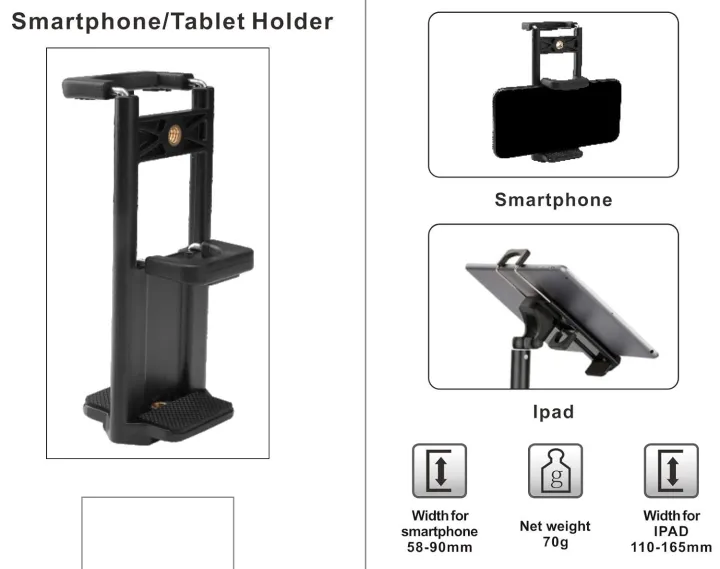 Smartphone%20&%20Tablet%20Holder%20%7C%20Mobile%20Mount%20Holder%20&%20All%20Types%20of%20Tripods%20(Width%20for%20Smart-Phone%2058-90mm%20%7C%20Width%20for%20Ipad%20110-165mm,%20Black)%20-%20Image%204