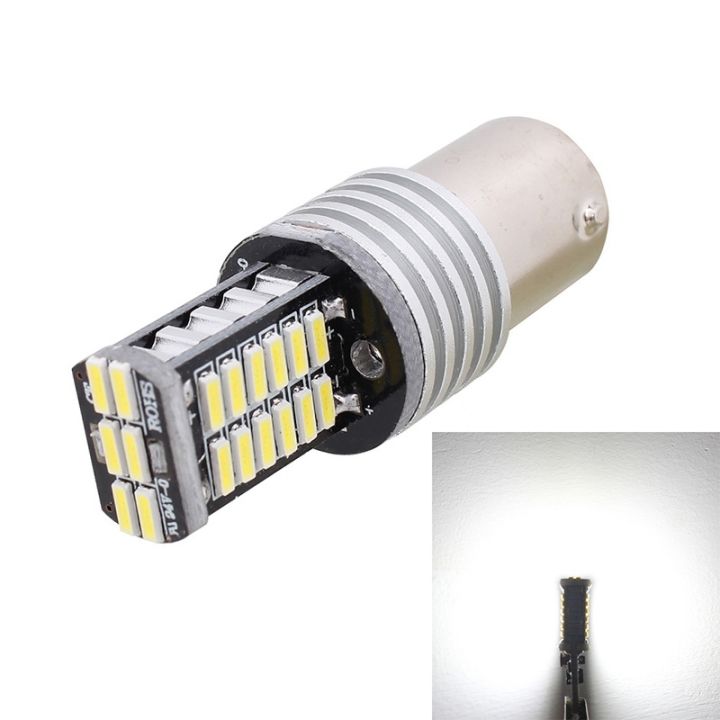 (New)2PCS%201156/BA15S%206W%2030SMD%204014%20900LM%20White%20Light%206500K%20Decode%20LED%20Car%20Brake%20/%20Steering%20Light%20-%20Image%202