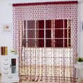 Love Heart String Curtain Window Door Divider Sheer Curtain Valance, Curtains Sets - porda. 
