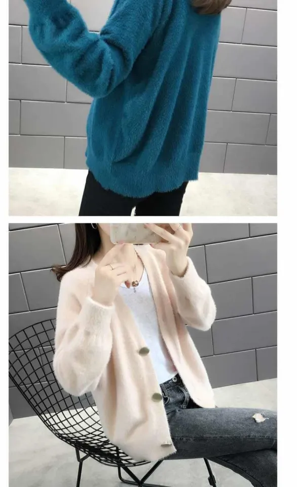 Woman Sweaters 2020 Knitted Cardigan Coat Sweater Women's Short