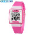 Children's Watch Waterproof LED Alarm Chronograph Sport Digital Watches Kids Fashion Square Electronic Wristwatch For Girls Boys.