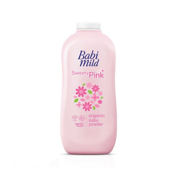 Babi Mild Baby Powder Sweety Pink (350gm)