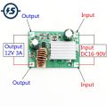 【Mary DAI Store】Buck Converter Step Down Module 24V 36V 48V 72V 12V 3A Power Supply Buck Converter Board. 