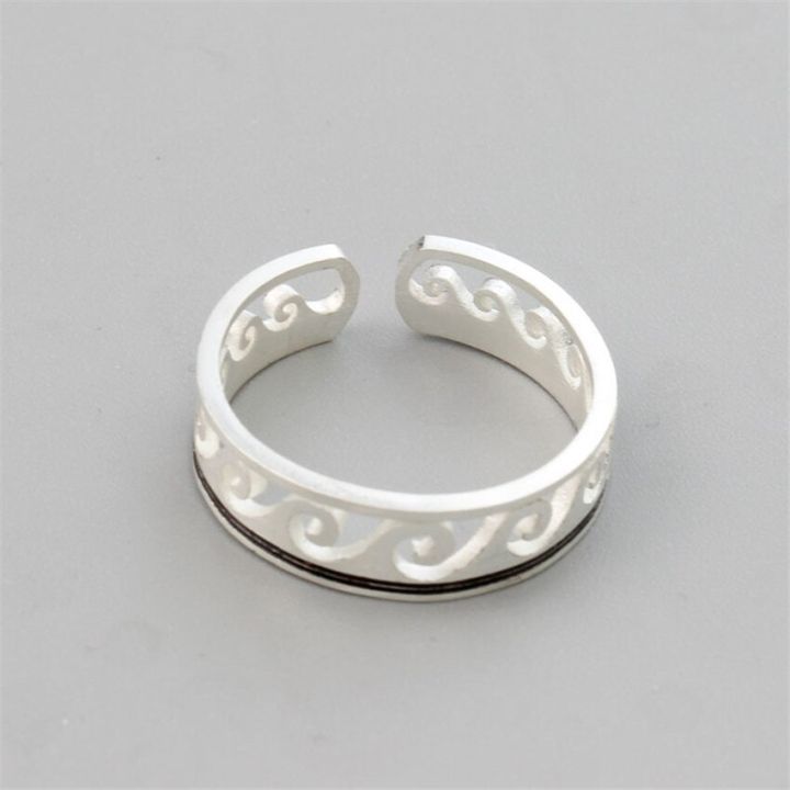 Wave%20Ring%20Stainless%20Steel%20Ocean%20Wire%20Wrap%20Surf%20Rings%20For%20Women%20Beach%20Tidal%20Jewelry%20Midi%20Bague%20Femme%20Anillos%20Mujer%20-%20Image%204