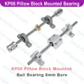 Zinc Alloy KP08 P08 Pillow Block Mounted Ball Bearing 8mm Bore Diameter For CNC Machine 3D Printer All Kinds Of Electronics Projects. 
