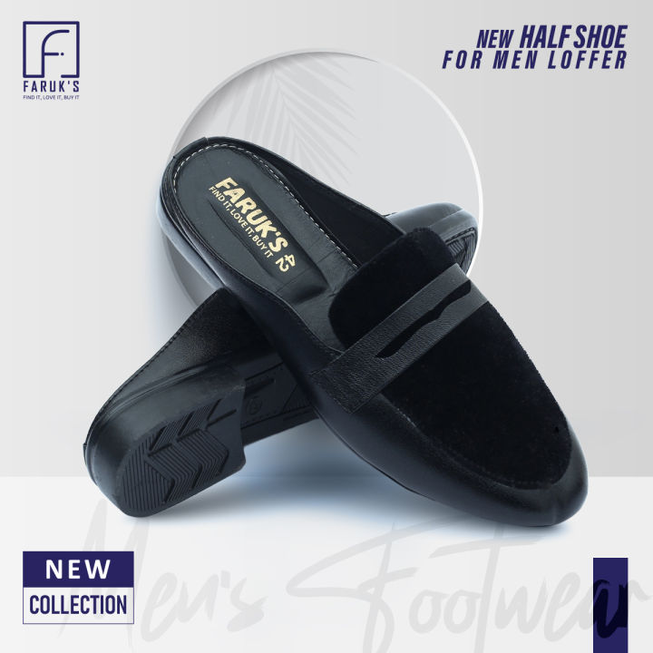 Trendsetter - Fashion Innovator - Highly Sustainable - New Collection Flat Casual Half Shoe Loafer for Men - Durabilty Assured