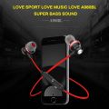 (New)AWEI A980BL Wireless Sport Magnetic Bluetooth Earphone with Wire Control , Support Handfree Call. 
