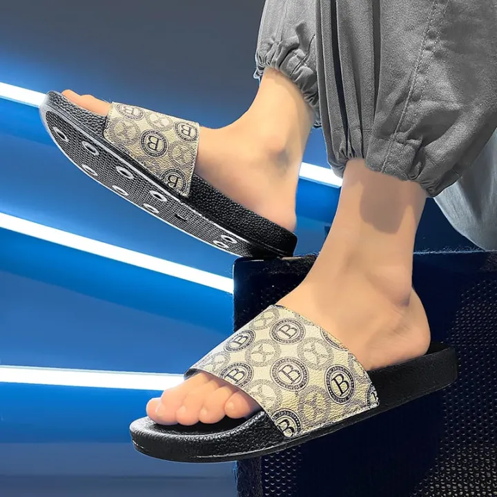 Quality%20And%20Durability-New%20Collection%20Black%20And%20Cream%20Color%20BX%20Slide%20Slipper%20Sandal%20For%20Men%20S32%20-%20Image%207