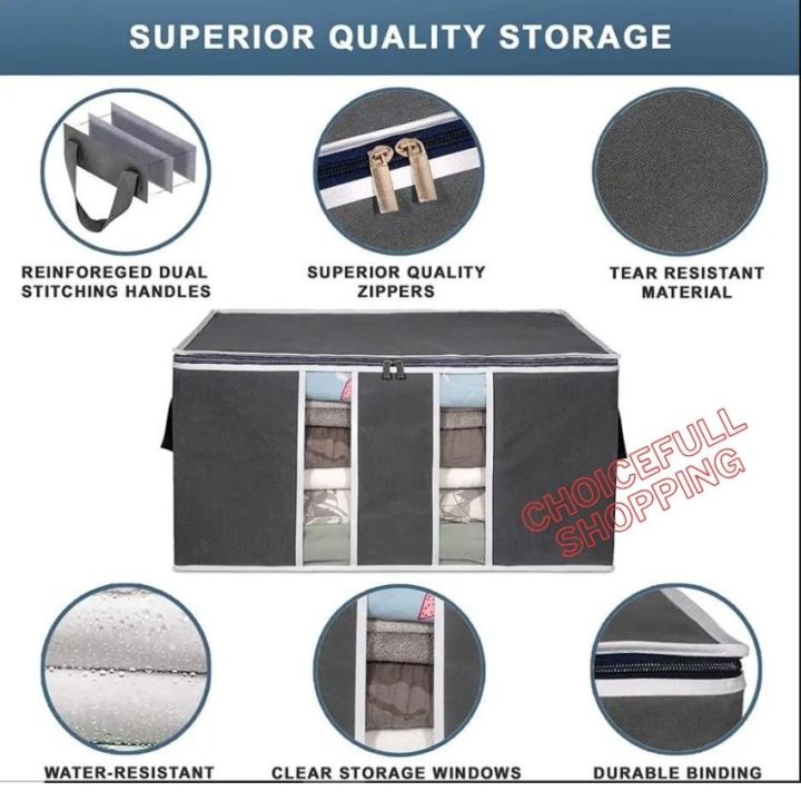 1%20Pcs%20Premium%20Quilt%20Storage%20Bag,%20Blanket%20Storage%20Organizer,%20Large%20Capacity%20Cloth%20Storage%20Bag.%20-%20Image%202