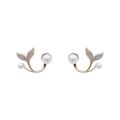 Fish Tail Cut Earrings For Women Girls Ladies Fashion Ear Ring Jewelry - Kaner Dul.