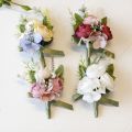 Wedding Boutonniere 3 Rose Bouquet Chest Brooch For Suit Lapel Fashion Accessories (1PS). 