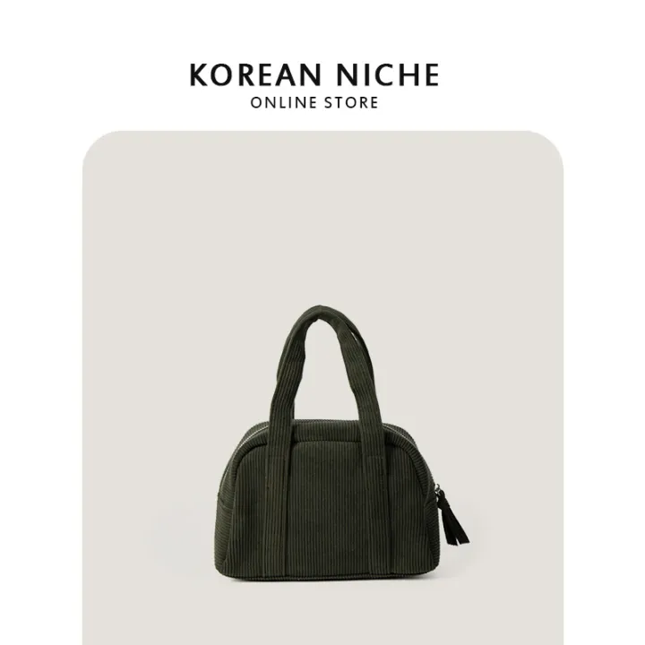 orean%20ersion%20retro%20soft%20corduroy%20handbag%20women's%20bag%202023%20new%20autumn%20/winter%20nhe%20design%20commuting%20bag%20-%20Image%202