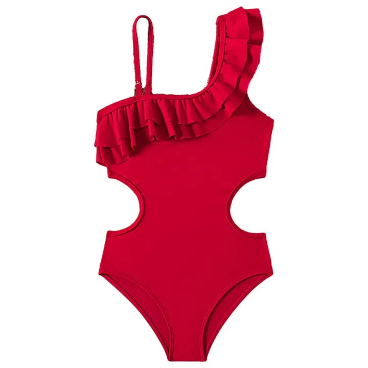 GC%20Toddler%20Girls%20Leotard%20Swimsuits%20Ruffle%20One%20Shoulder%20Sleeveless%20Bathing%20Suit%20Hallow%20Waist%20Swimsuit%20For%20Indoor%20Outdoor%20Swimming%20Summer%20Bathing%20-%20Image%205