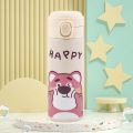 Kuromi Sanrio My Melody Hello Kittys Anime 420Ml Anti-Scald Cute 304 Stainless Steel Thermos Cup Water Cup Gifts Toys for Girls. 