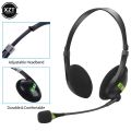 3.5mm Noise Cancelling Wired Headphones Adjustable Earphones Business Headset With Microphone For PC /Laptop/Computer.