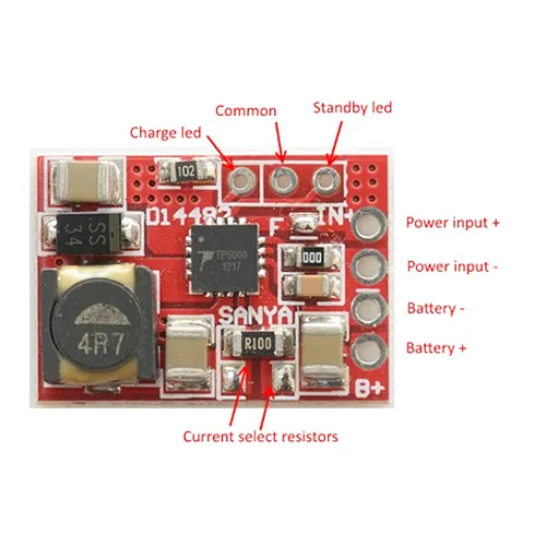 TP5000%204.2V/3.6V%201A%20Lithium%20Iron%20Phosphate%20Battery%20Charging%20Management%20Module%20Circuit%20-%20Image%204