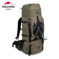 Naturehike Backpack Professional Outdoor Hiking Travel Bag Big Capacity 70L Mountaineering Camping Bag Support System NH70B070-B.