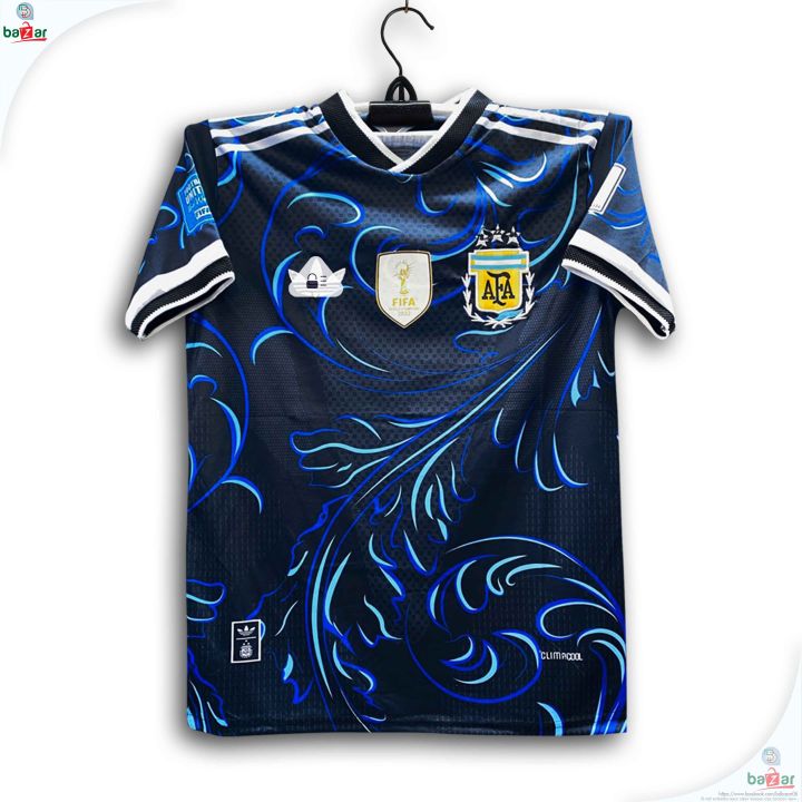 Argentina World Cup Jersey 2026 Thai Premium Football Jersey For Men - Half Sleeve World Cup T Shirt - Argentina Jersey 2026