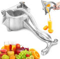 Stainless Steel Manual Hand Press Lemon Juicer Fruit Orange Citrus Juice Tool/Lebu chipa machine. 