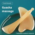 Skin Scraping Resin Gua Sha Massage Board Guasha Plate Face Eye SPA Massager Scrapers Tools For Face Neck Back Body Legs. 