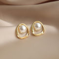 1Pair Pearl Earrings For Irregular Jewelry Earing Delicate Pearl Woman Earrings Luolong.