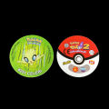 30pcs Ash Ketchum Tazos Pokemon Starter Pokemon Taps Collection Card Pikachu Trainer Round Pogs Cheetos Chipitaps 1st Edition MuXiaRe. 