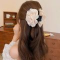 Big Flower Women's Hair Claws 2023 New In Vintage Fashion Headwear Simple Lage Size Hair Accessories for Women Gift. 