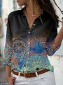 Fashion women shirt casual long-sleeved shirt women spring and autumn new women blouses.