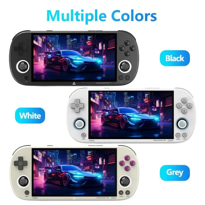 Trimui Smart Pro 4.96Inch Portable Retro Game Console Open Source Pocket 26Simulators 5000mAh Battery Handheld Game Console