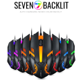 T-Wolf V1 1200 DPI Gaming Mouse with RGB Backlit. 