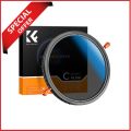 K&F Concept KF01.2602 77mm 2 in 1 ND2-ND32 Variable Neutral Density VND+CPL Filter. 