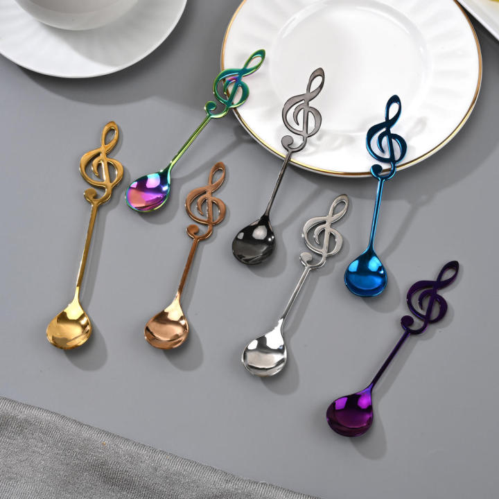 Teaspoon%20Coffee%20Creative%20Cream%20Stirring%20Dessert%20Note%20Stainless%20Steel%20-%20Image%206
