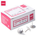 Deli E0020 Thumb Tacks - 100pcs Box.