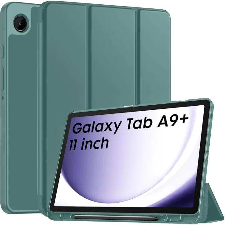 ProElite%20Cover%20for%20Samsung%20Galaxy%20Tab%20A9%20Plus%2011%20inch%20case,%20Soft%20Flexible%20Flip%20Case%20Cover%20with%20S%20Pen%20Holder%20for%20Samsung%20Galaxy%20Tab%20A9+%2011%20inch%20with%20Auto%20Sleep%20Wake%20%5BRecoil%20Series%5D%20-%20Black%20/%20Blue%20-%20Image%203