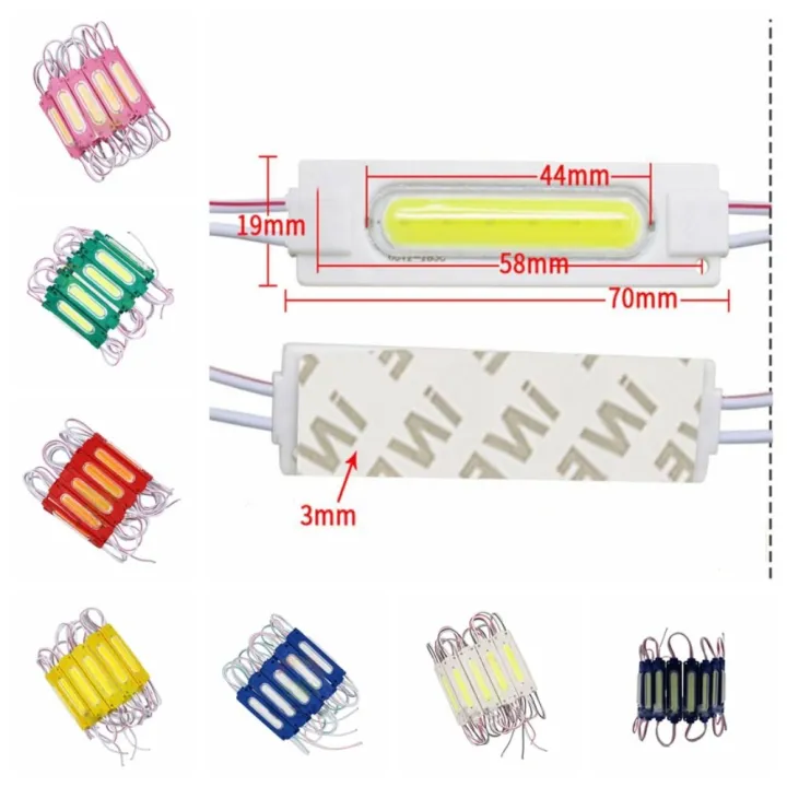 10pcs/lot%20Warning%20Lamp%20Waterproof%20COB%20LED%20Module%20Super%20Bright%2012V%20Backlight%20Modules%20White%20Red%20Green%20Blue%20Yellow%20Pink%20Indicator%20Light%20Bus%20Lorry%20Trailer%20-%20Image%202