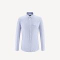 HLA/Hailan Home Soft Solid Color Casual Shirt2022Autumn New Cotton Washing Long Lining Men.