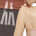1 Pair Straps Bra Intimates Accessories Adjustable Underwear Straps Invisible Transparent Frosted Shoulder Straps. 