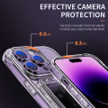 Luxury Transparent Wallet Card Slots Holder Phone Case For iPhone 16 15 14 Pro Max 13 12 11 XR X XS 8 7 Plus Acrylic Clear Cover. 
