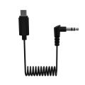 Hollyland Microphone Adapter Cable for 3.5mm TRS to Type-C Lightning iPhone Port for Lark 150 M1 Wireless Mic System. 