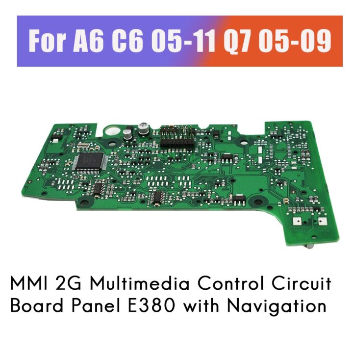4L0919610%204F1919611%20for%20-Audi%20A6%2005-11%20Q7%2005-09%20MMI%202G%20Multimedia%20Control%20Circuit%20Board%20Panel%20E380%20with%20Navigation%20PCB%20-%20Image%202