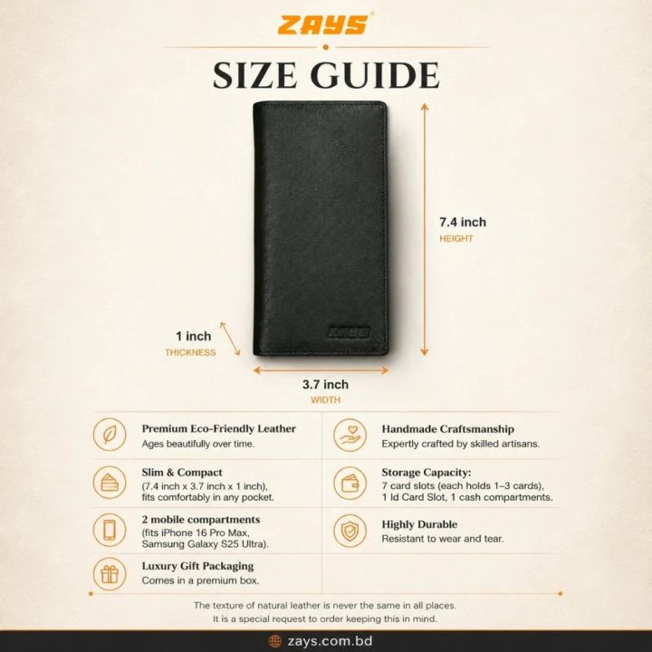 Zays%20Premium%20Eco-Friendly%20Leather%20Long%20Wallet%20for%20Men,%20Handmade%20Slim%20Compact%20Wallet%207.4%20x%203.7%20x%201%20Inch,%207%20Card%20Slots,%20ID%20Slot,%20Cash%20Compartment,%202%20Mobile%20Compartments,%20Fits%20Large%20Smartphones,%20Luxury%20Gift%20Box%20-%20Image%209