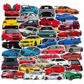 10/30/50/100PCS Retrofit Racing Car Graffiti Stickers Car Motorcycle Travel Luggage Guitar Fridge Laptop Waterproof Cool Sticker.