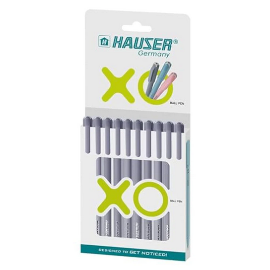 HAUSER%20XO%20Ball%20Pen%20BLACK%20Ink%20PACK%20OF%2010%20-%20Image%202